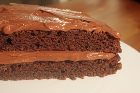 Chocolate mayo cake
